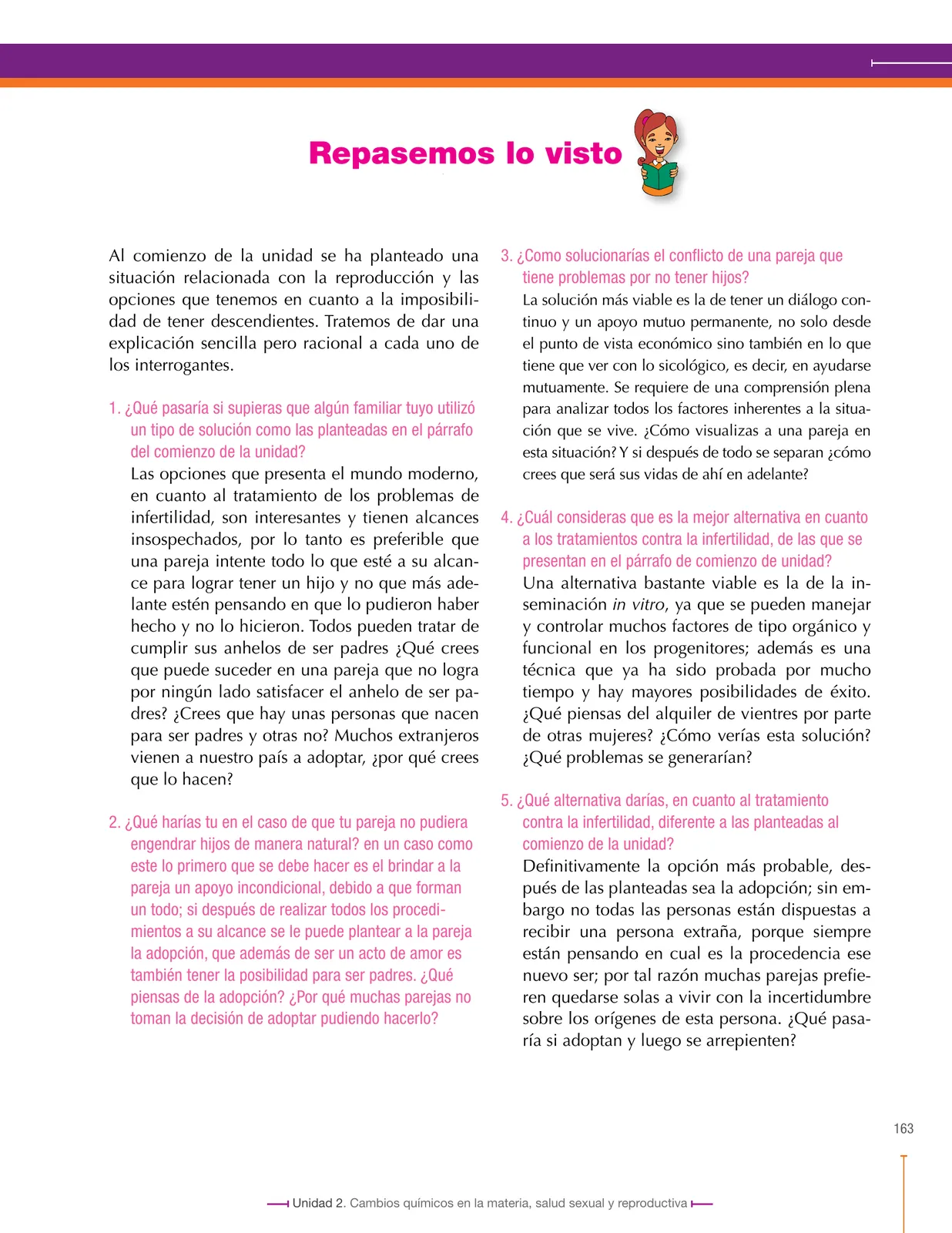 Miniatura página 163 de Ciencias Naturales 8° · Secundaria Activa