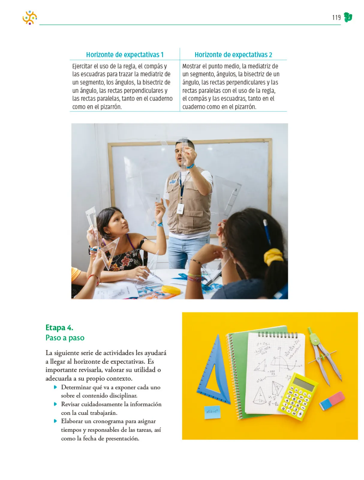 Miniatura página 120 de Colección Ximhai. Nuestro libro de Proyectos.  Tomo III.  Libro de Educación Telesecundaria Grado 1°  Ciclo Escolar 2025 - 2026
