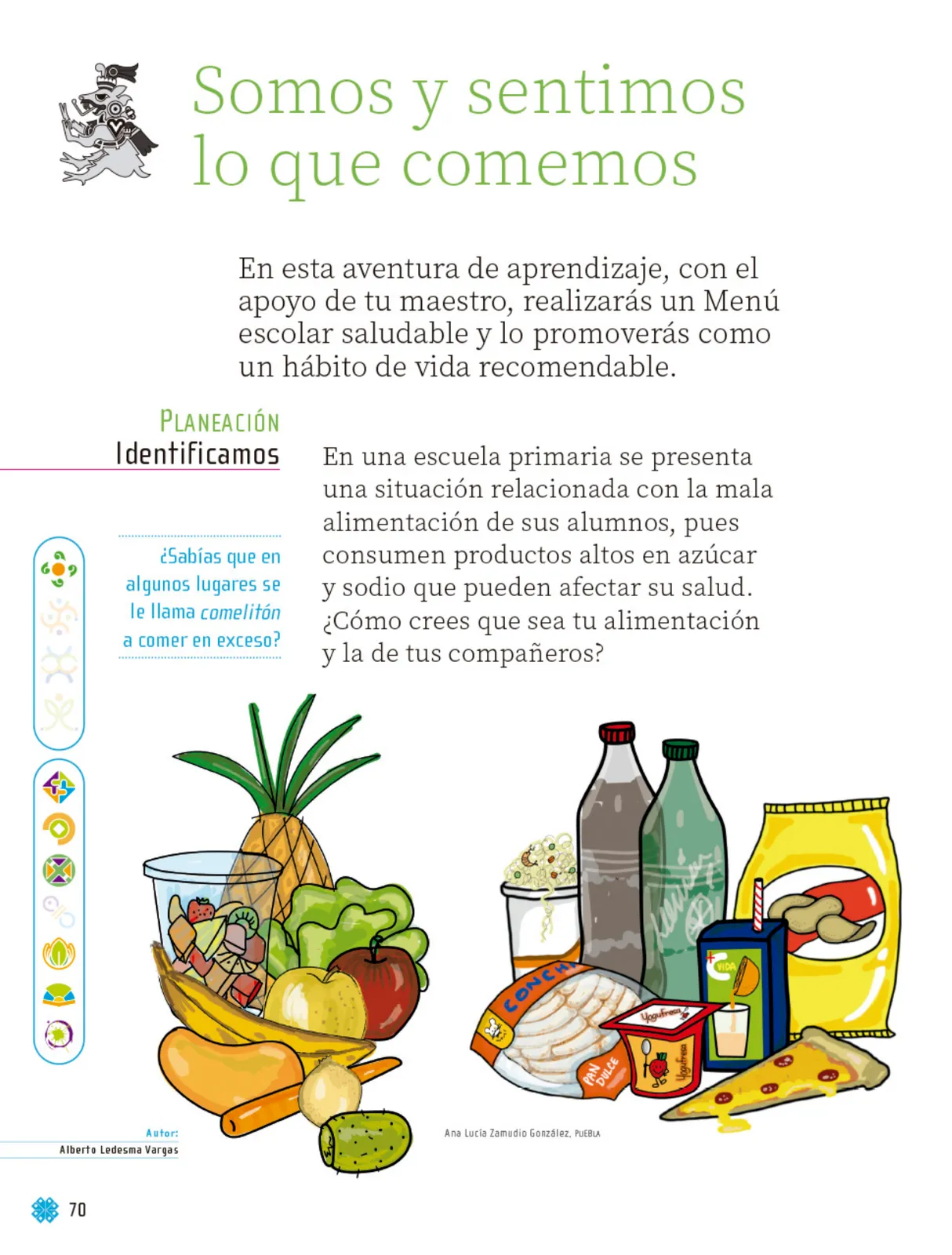 Miniatura página 71 de Proyectos de Aula.   Libro de Educación Primaria Grado 1°  Ciclo Escolar 2025 - 2026