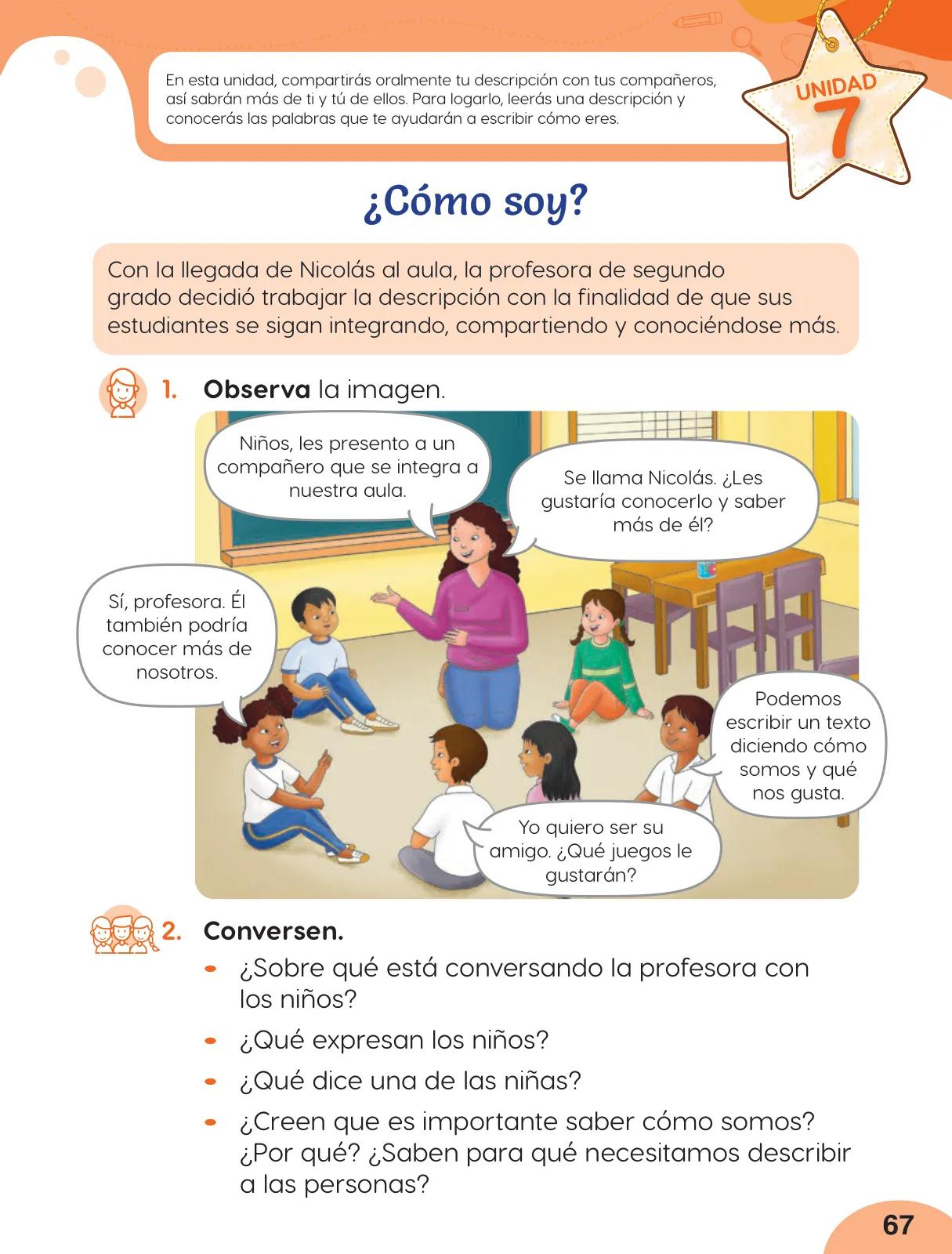 Página 69 de Cuadernillo de Comunicación 2, segundo grado de Primaria · 2023