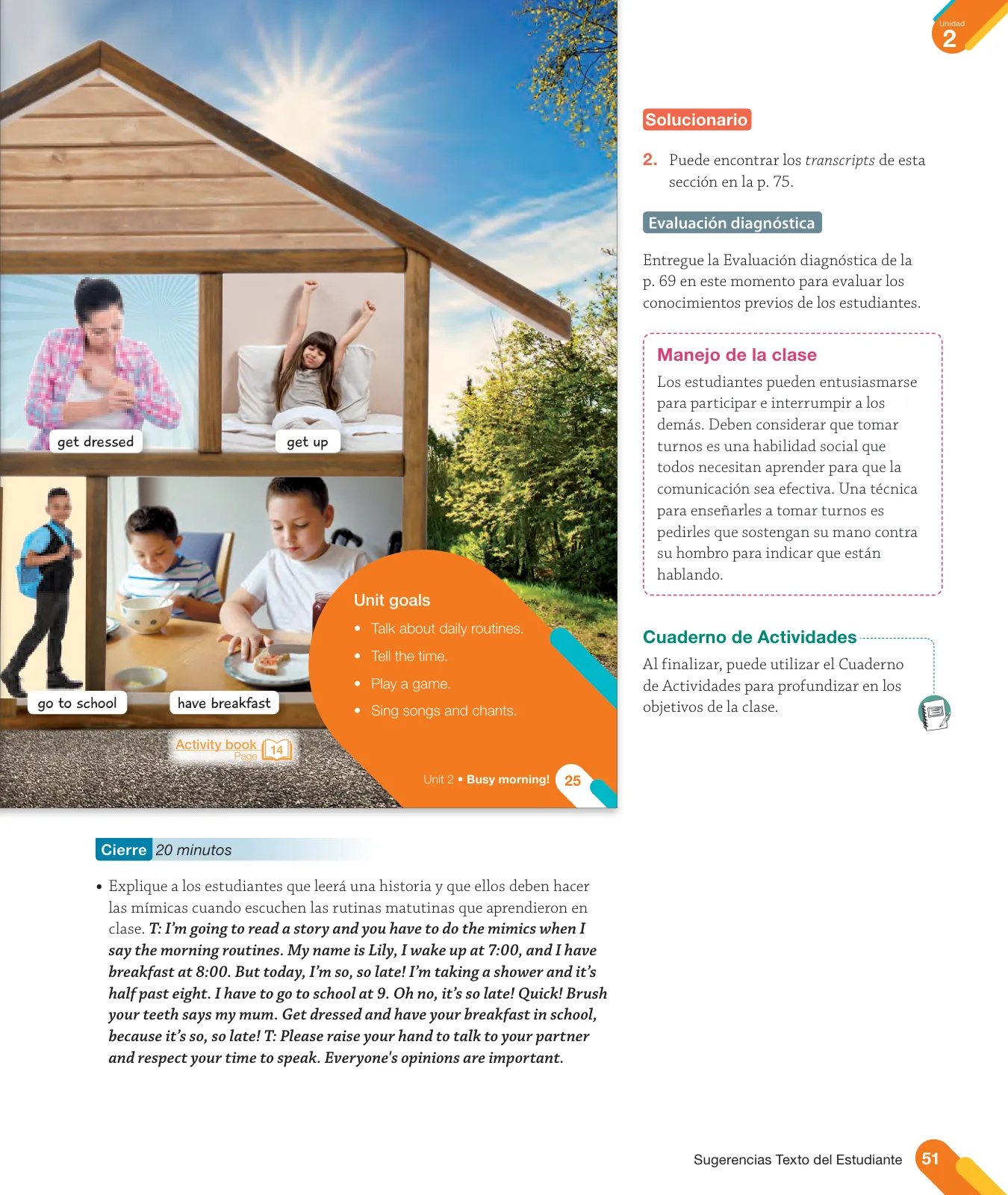 Página 53 de Inglés – Tercero Básico | Texto del Estudiante MINEDUC – Descargar PDF · 2024