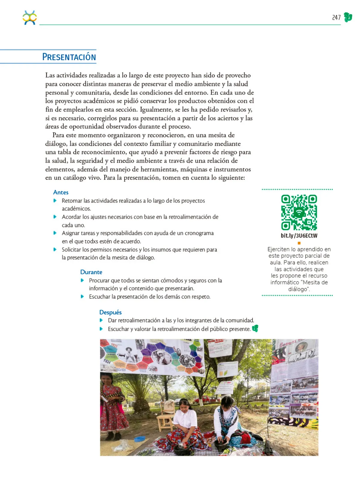Página 248 de Colección Nanahuatzin. Nuestro libro de Proyectos. Tomo II. Libro de Educación Telesecundaria Grado 3° Ciclo Escolar 2025 - 2026