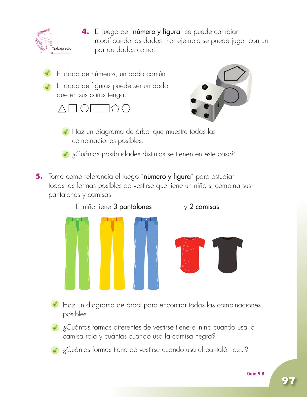 Página 97 de Matematica 3° · Cartilla 01