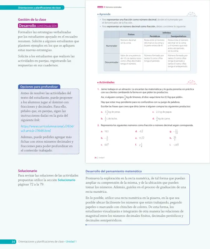 Página 36 de Matemática – Octavo Básico | Texto del Estudiante MINEDUC – Descargar PDF · 2024