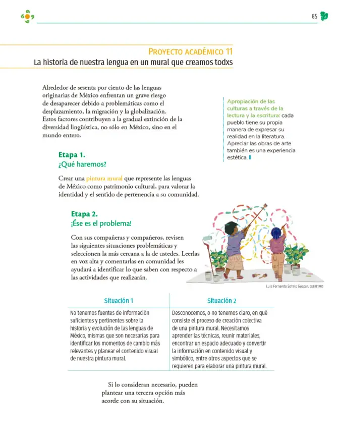 Página 86 de Colección Sk´asolil. Nuestro libro de Proyectos. Tomo I. Libro de Educación Telesecundaria Grado 2° Ciclo Escolar 2025 - 2026