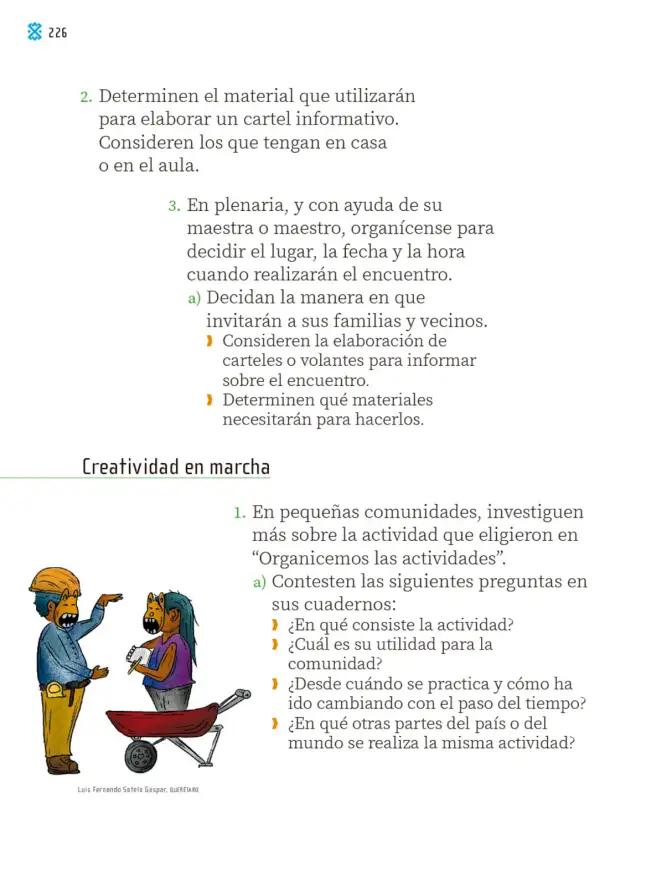Página 229 de Proyectos Comunitarios. Libro de Educación Primaria Grado 2° Ciclo Escolar 2025 - 2026