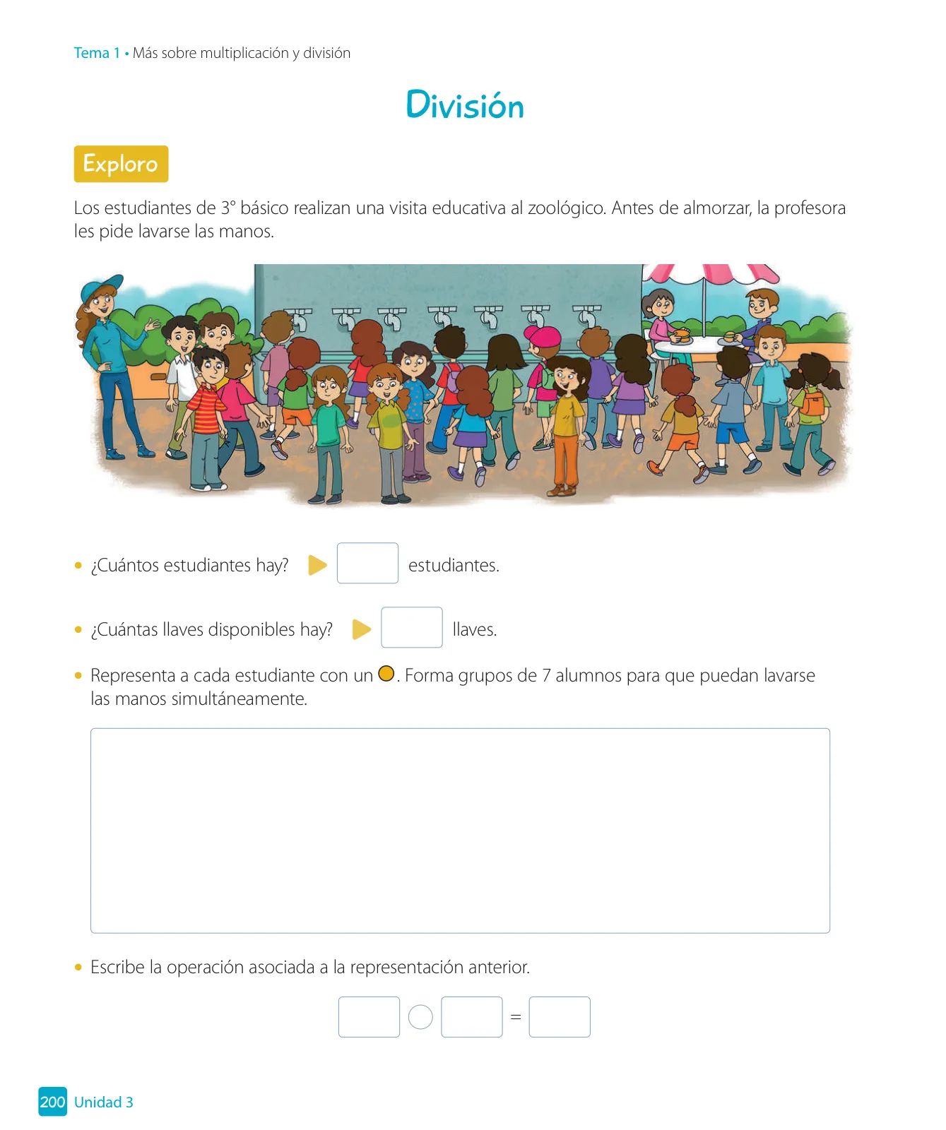 Miniatura página 202 de Matemática – Tercero Básico | Texto del Estudiante MINEDUC – Descargar PDF · 2024
