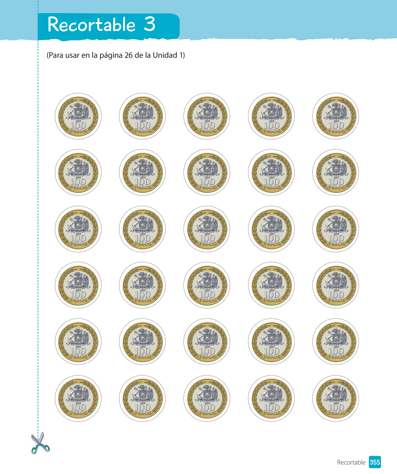 Miniatura página 357 de Matemática – Tercero Básico | Texto del Estudiante MINEDUC – Descargar PDF · 2024