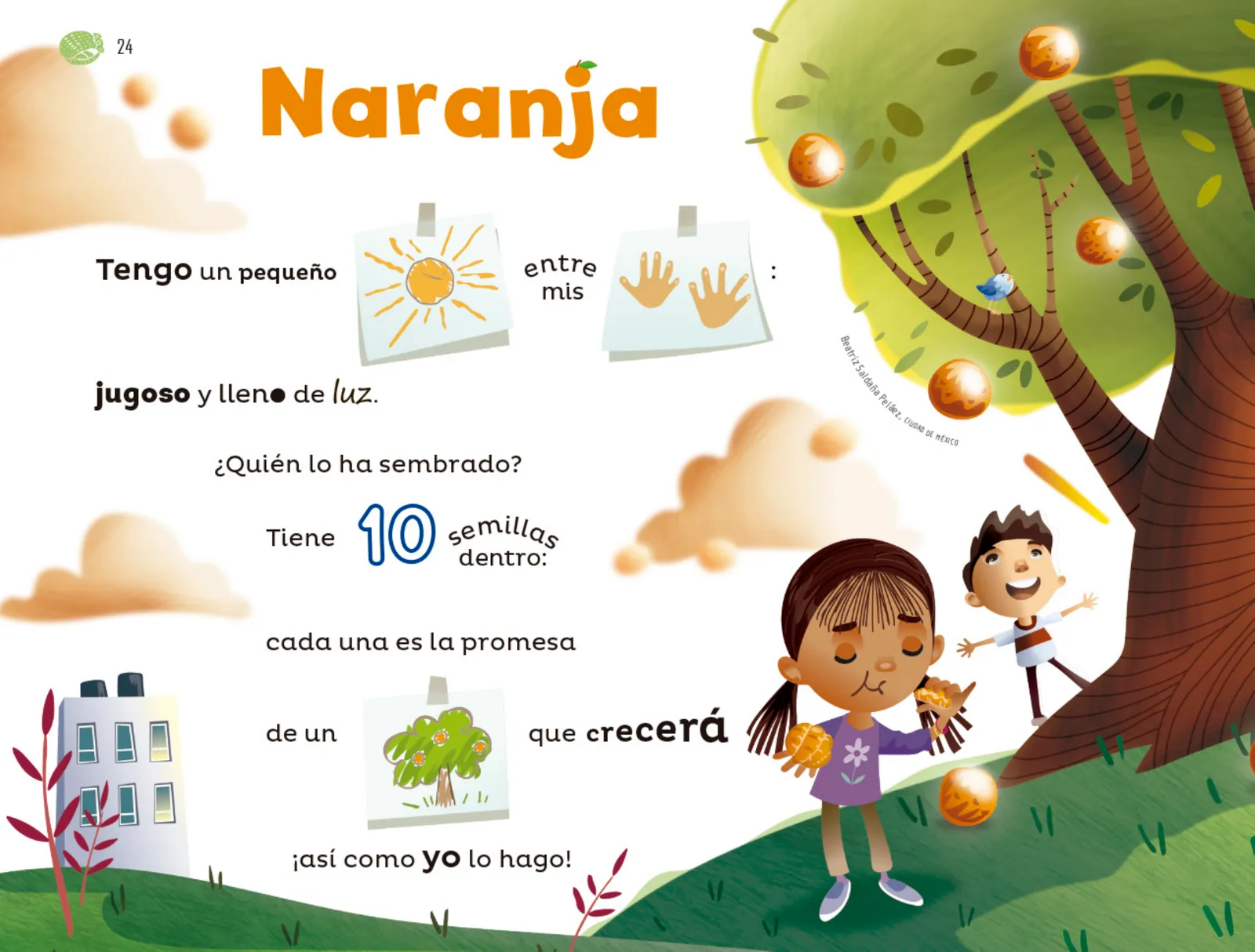 Miniatura página 25 de Múltiples lenguajes.   Libro de Educación Preescolar Grado 1°  Ciclo Escolar 2025 - 2026