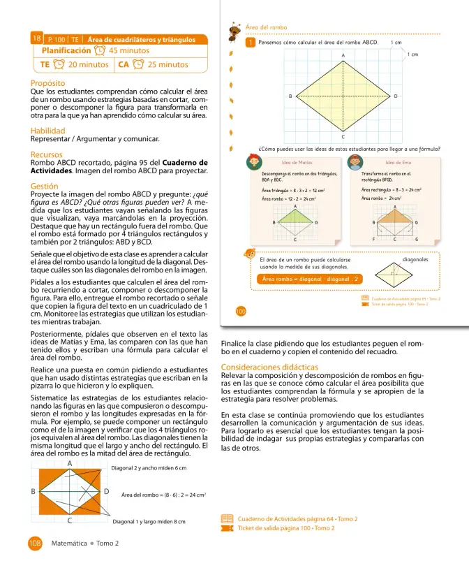 Página 110 de Sumo Primero – Quinto Básico | Texto del Estudiante MINEDUC – Descargar PDF · 2024
