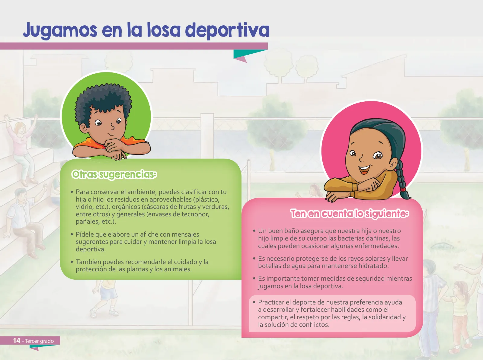 Página 16 de Aprendemos juntos en familia : guía dirigida a madres y padres. Tercer grado de Educación Primaria · 2019
