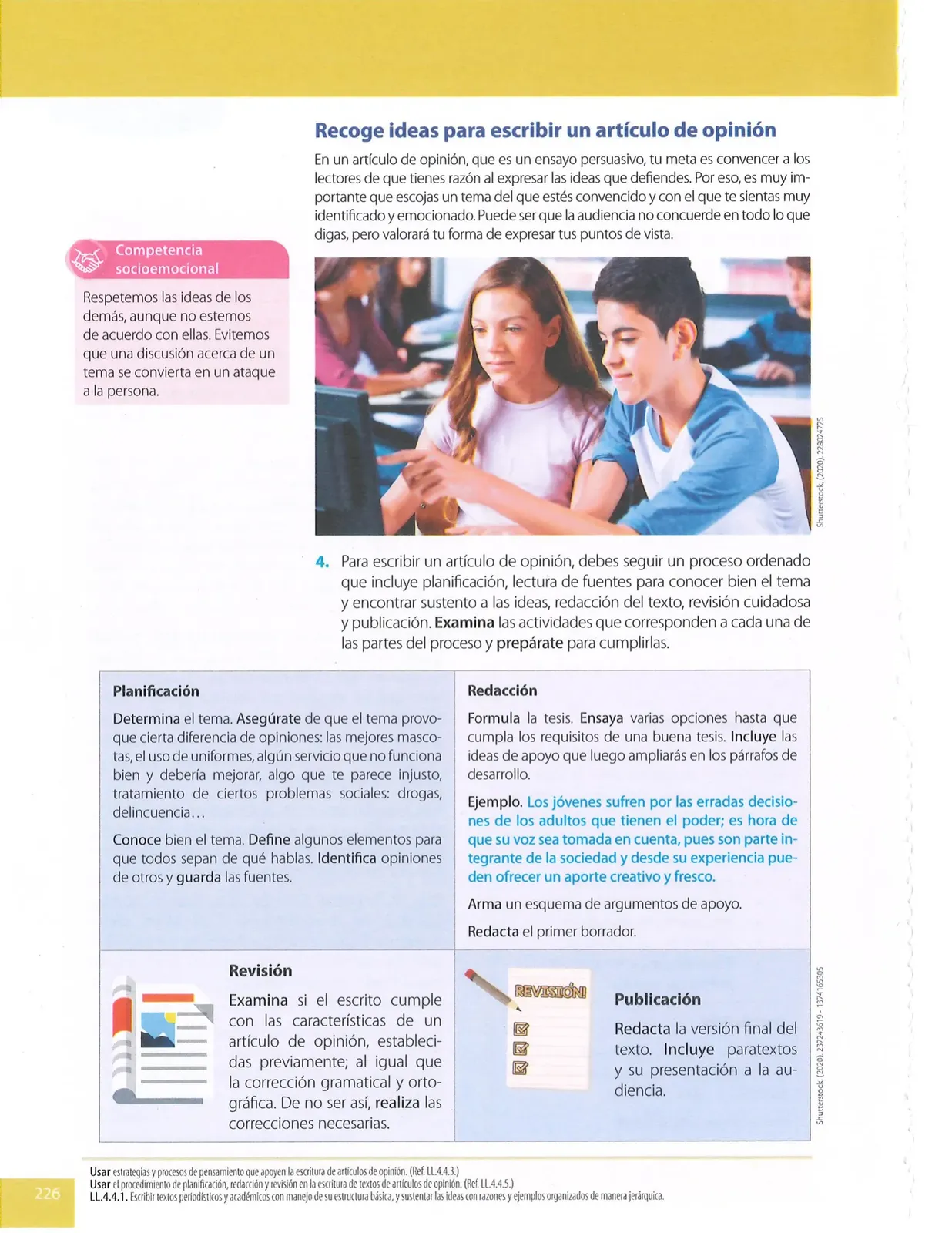 Página 226 de Lengua Y Literatura · 9 EGB · 2025