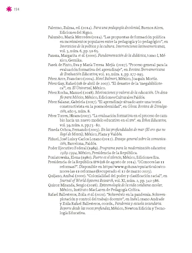 Página 195 de Un libro sin recetas para la maestra y el maestro. Fase 6. Libro de Educación Secundaria Grado 1°, 2°, 3° Ciclo Escolar 2025 - 2026
