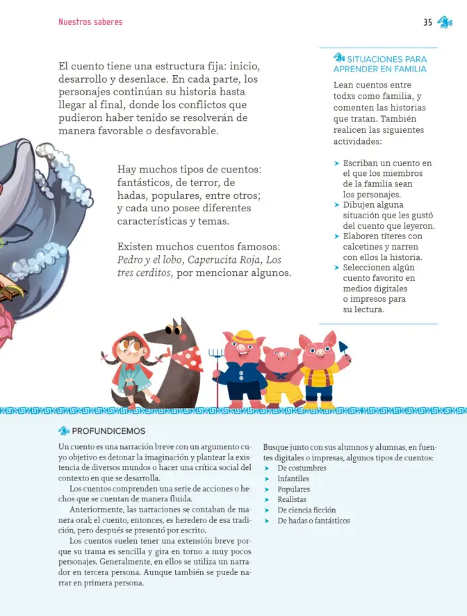 Página 36 de Nuestros saberes: Libro para alumnos, maestros y familia. Libro de Educación Primaria Grado 2° Ciclo Escolar 2025 - 2026