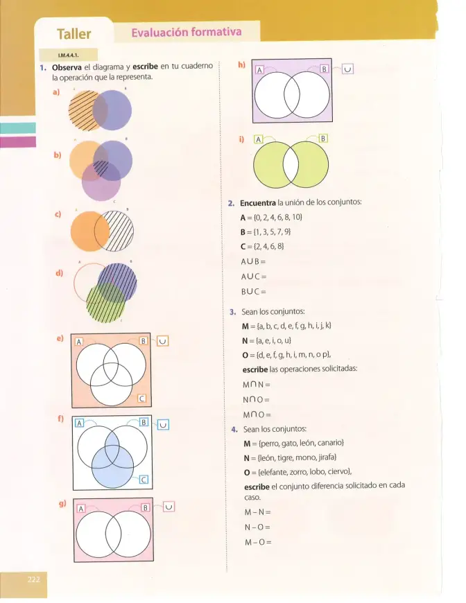 Página 222 de Matematica 8° · Egb 8 Matematica 2025 · 2025