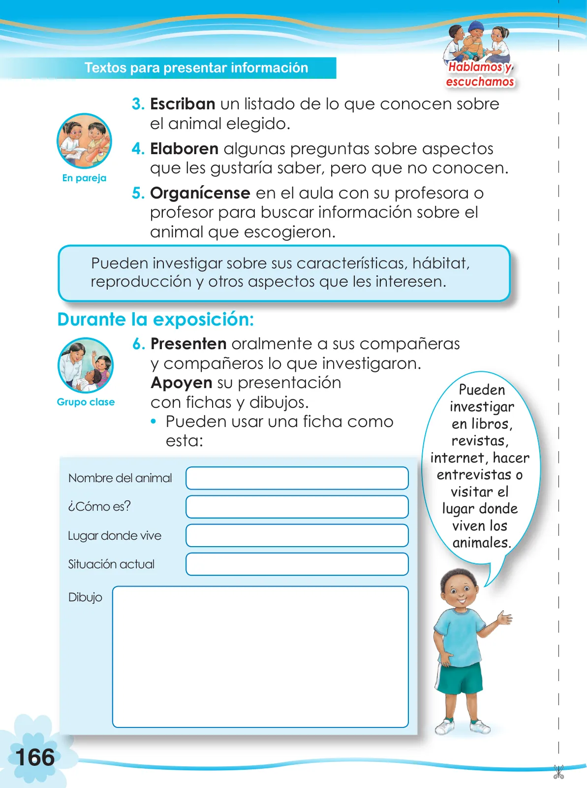 Miniatura página 168 de Comunicación 2 : cuaderno de trabajo para segundo grado de Educación Primaria 2019 · 2019
