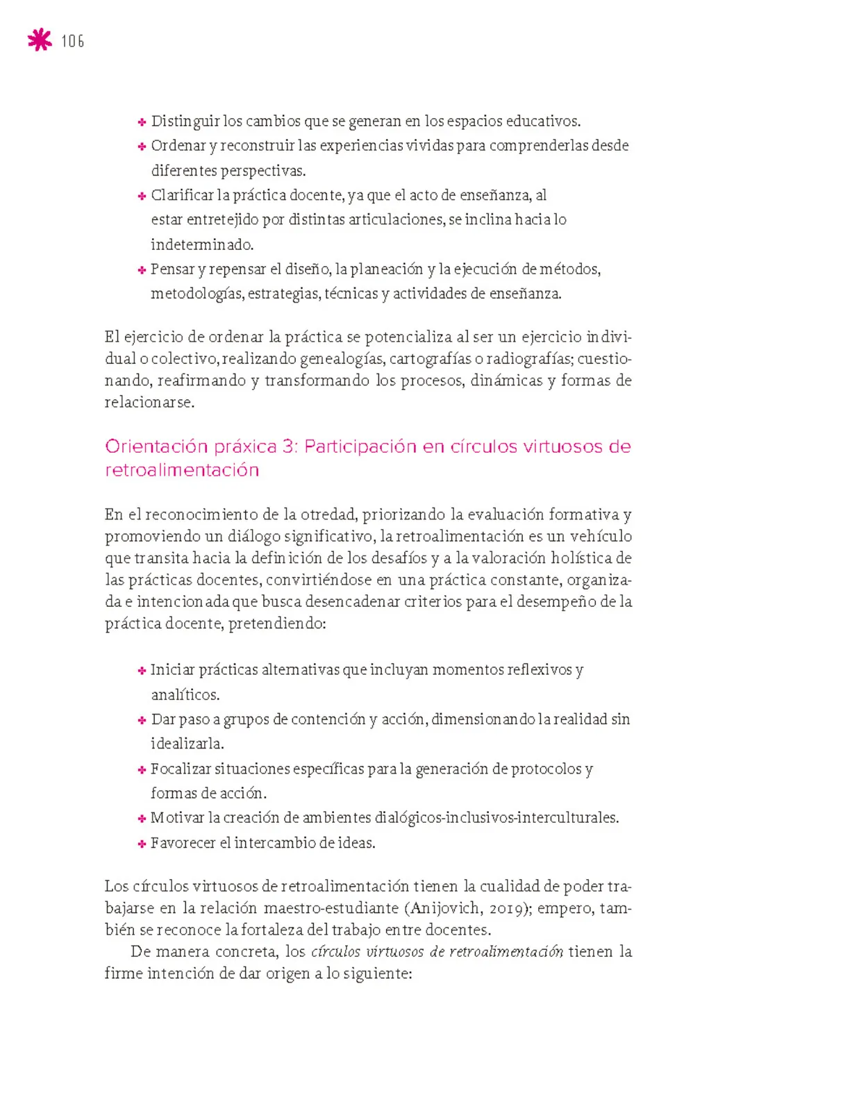 Página 107 de Un libro sin recetas para la maestra y el maestro. Fase 6. Libro de Educación Secundaria Grado 1°, 2°, 3° Ciclo Escolar 2025 - 2026
