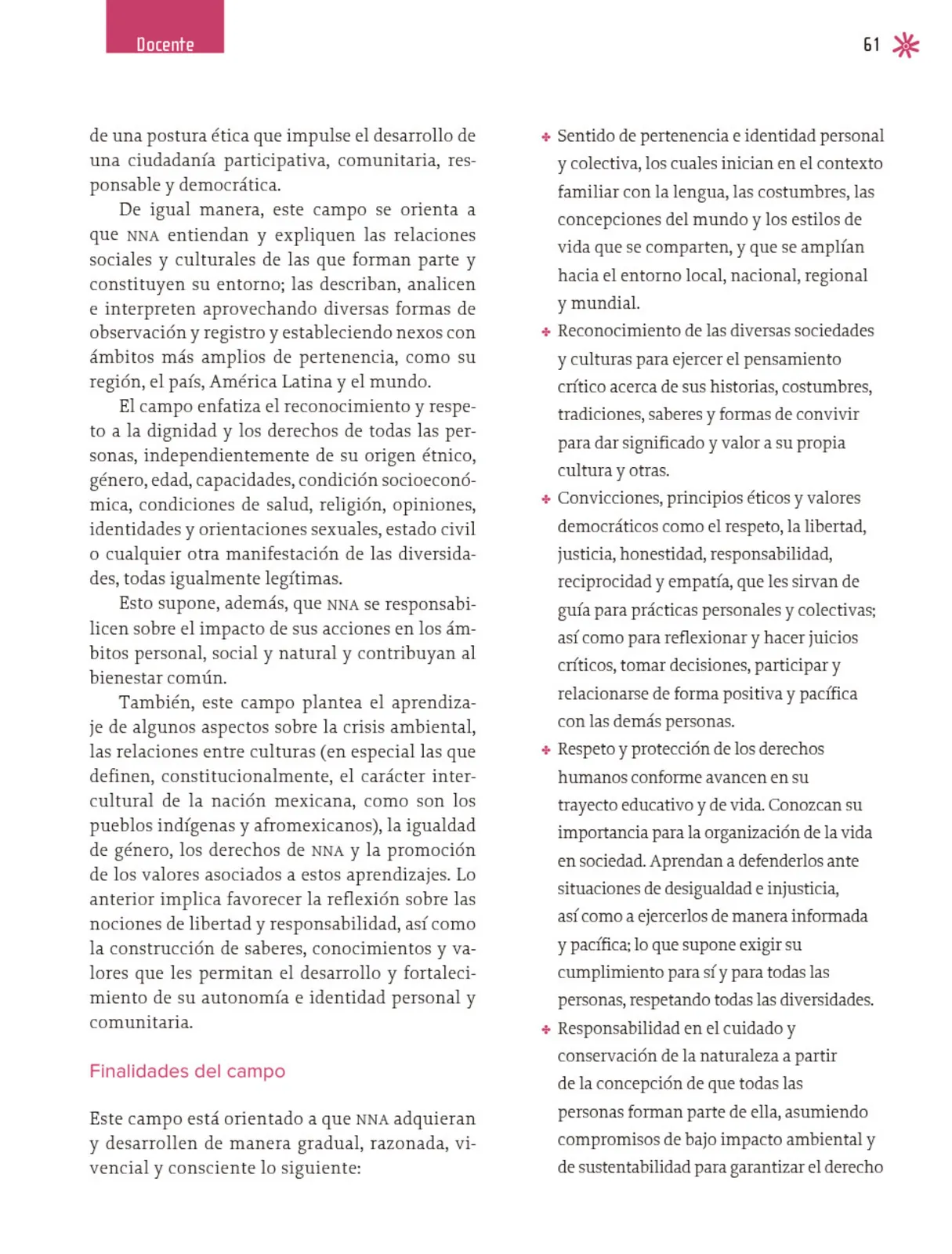 Página 62 de Un libro sin recetas, para la maestra y el maestro. Fase 3 Libro de Educación Primaria Grado 1°, 2° Ciclo Escolar 2025 - 2026