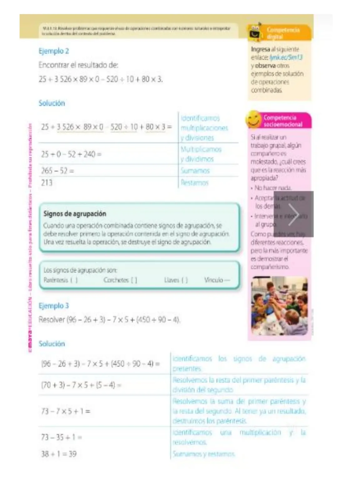 Miniatura página 98 de Matematica · 5 EGB · 2025