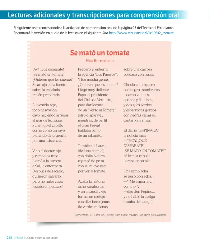 Página 220 de Lenguaje y Comunicación – Segundo Básico – Texto del Estudiante MINEDUC – Descargar PDF · 2024