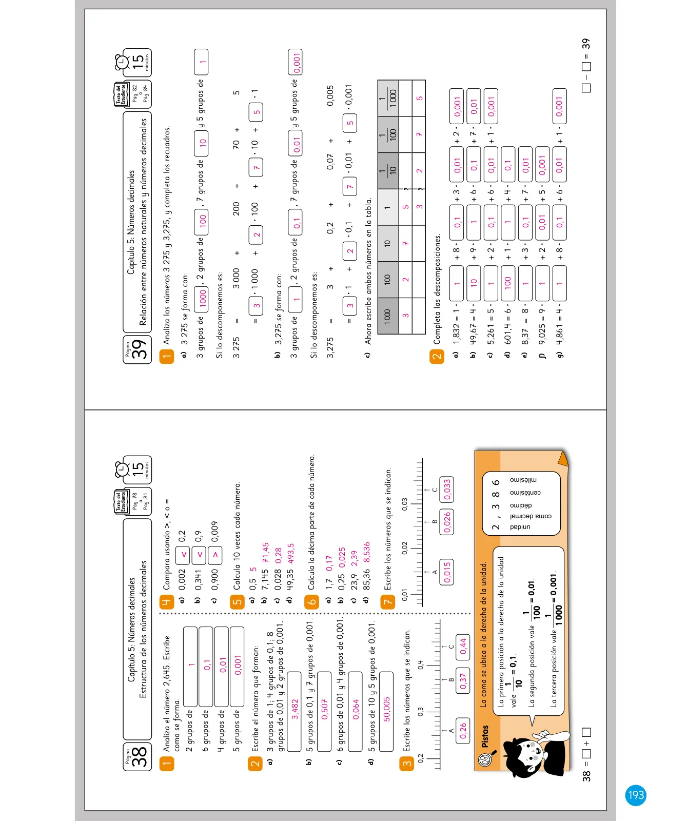 Página 195 de Sumo Primero – Quinto Básico | Texto del Estudiante MINEDUC – Descargar PDF · 2024