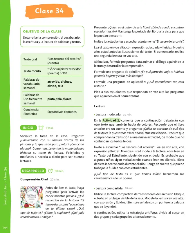 Página 145 de Lenguaje y Comunicación – Segundo Básico – Texto del Estudiante MINEDUC – Descargar PDF · 2024