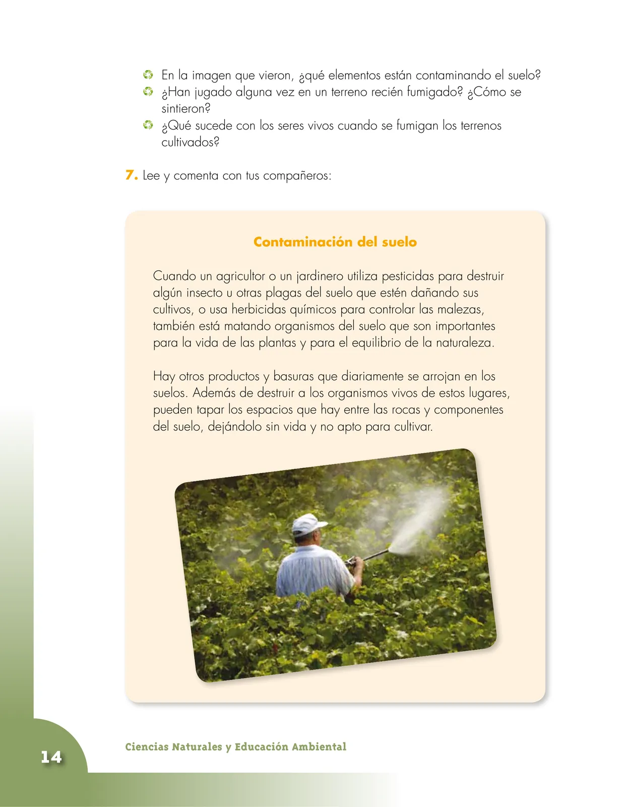 Página 14 de Ciencias Naturales 4° · Cartilla 03