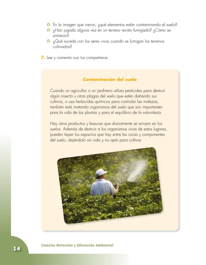 Página 14 de Ciencias Naturales 4° · Cartilla 03