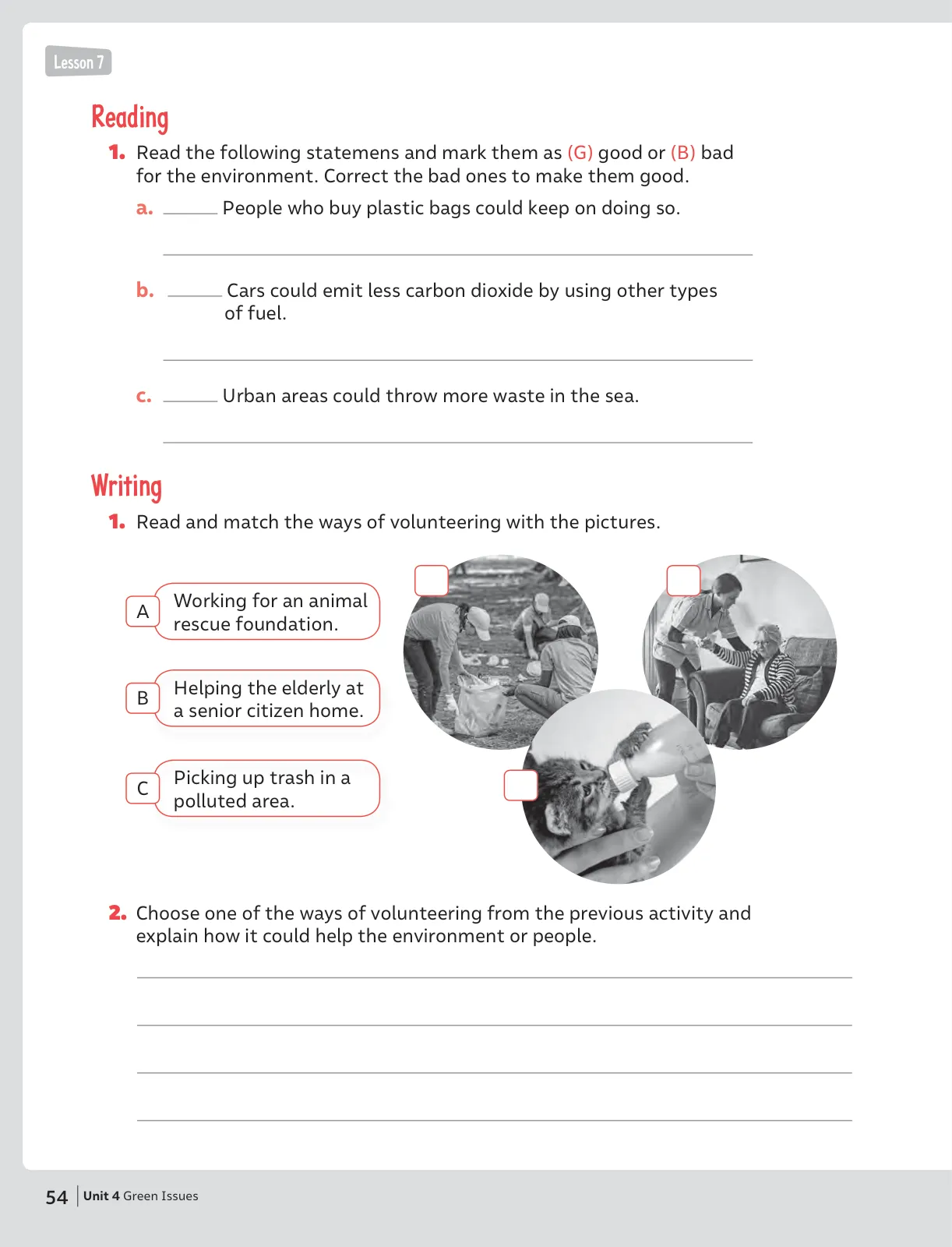 Miniatura página 55 de Inglés – Séptimo Básico | Student’s Book MINEDUC – Descargar PDF · 2024