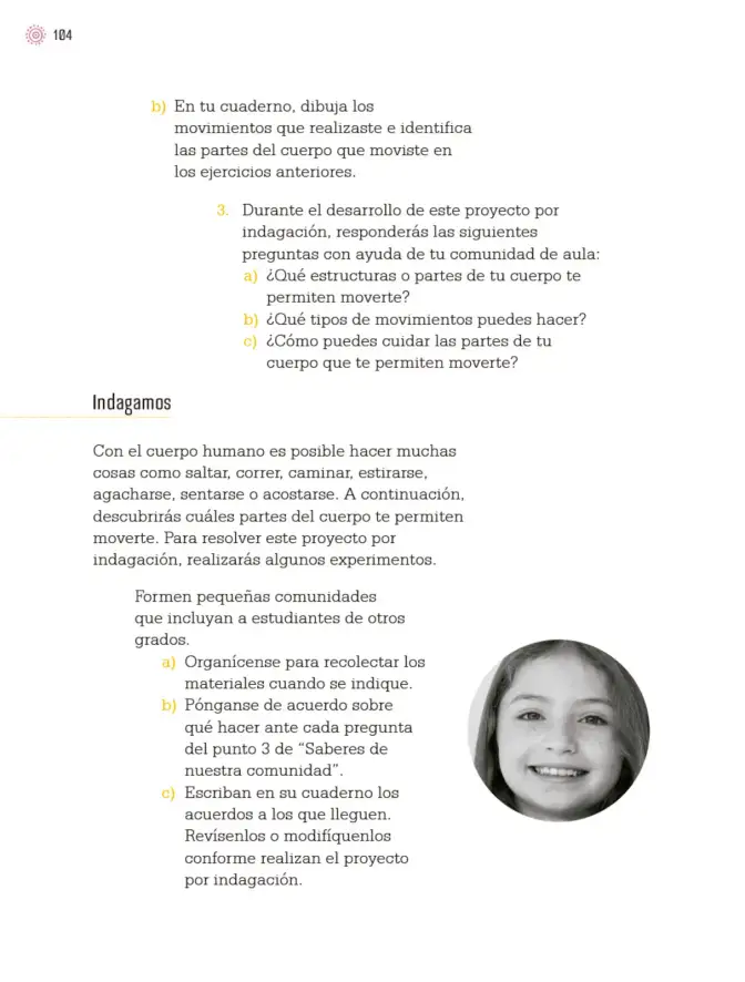 Página 107 de Proyectos de Aula. Libro de Educación Primaria Grado 3° Ciclo Escolar 2025 - 2026