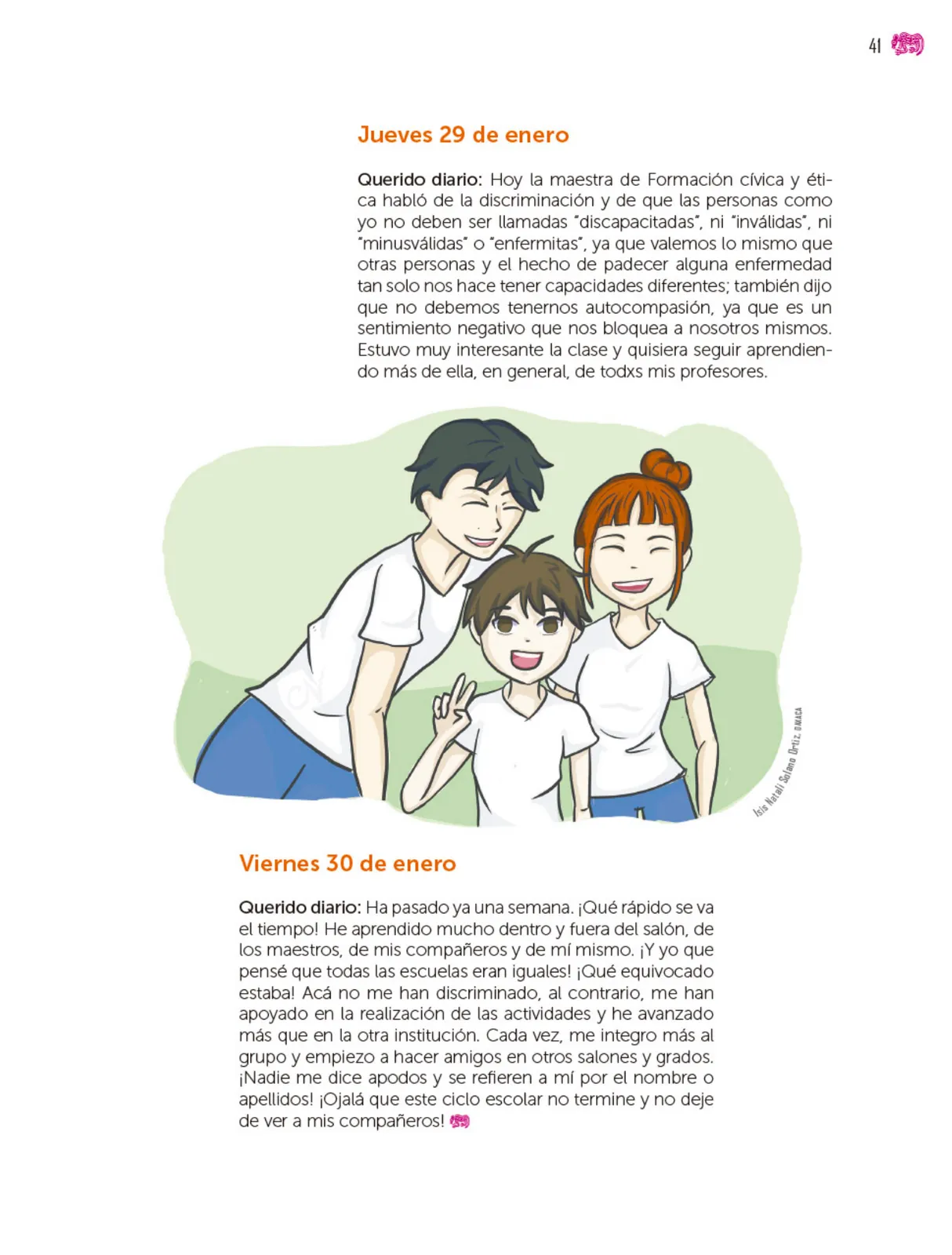 Página 42 de Colección Nanahuatzin. Múltiples lenguajes. Libro de Educación Secundaria Grado 3° Ciclo Escolar 2025 - 2026