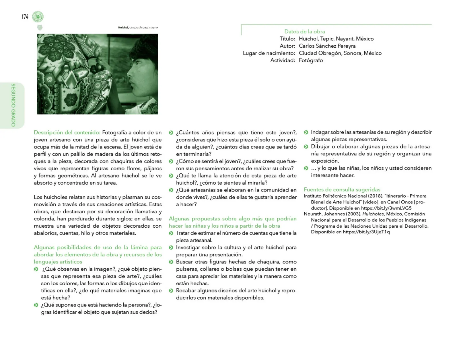 Miniatura página 175 de Posibilidades de trabajo para la acción transformadora y el codiseño. Ficheros. Fase 2  Libro de Educación Preescolar Grado 1°, 2°, 3°  Ciclo Escolar 2025 - 2026