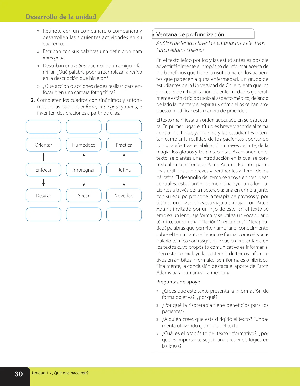 Miniatura página 41 de Lenguaje y Comunicación – Quinto Básico | Texto del Estudiante MINEDUC – Descargar PDF · 2024