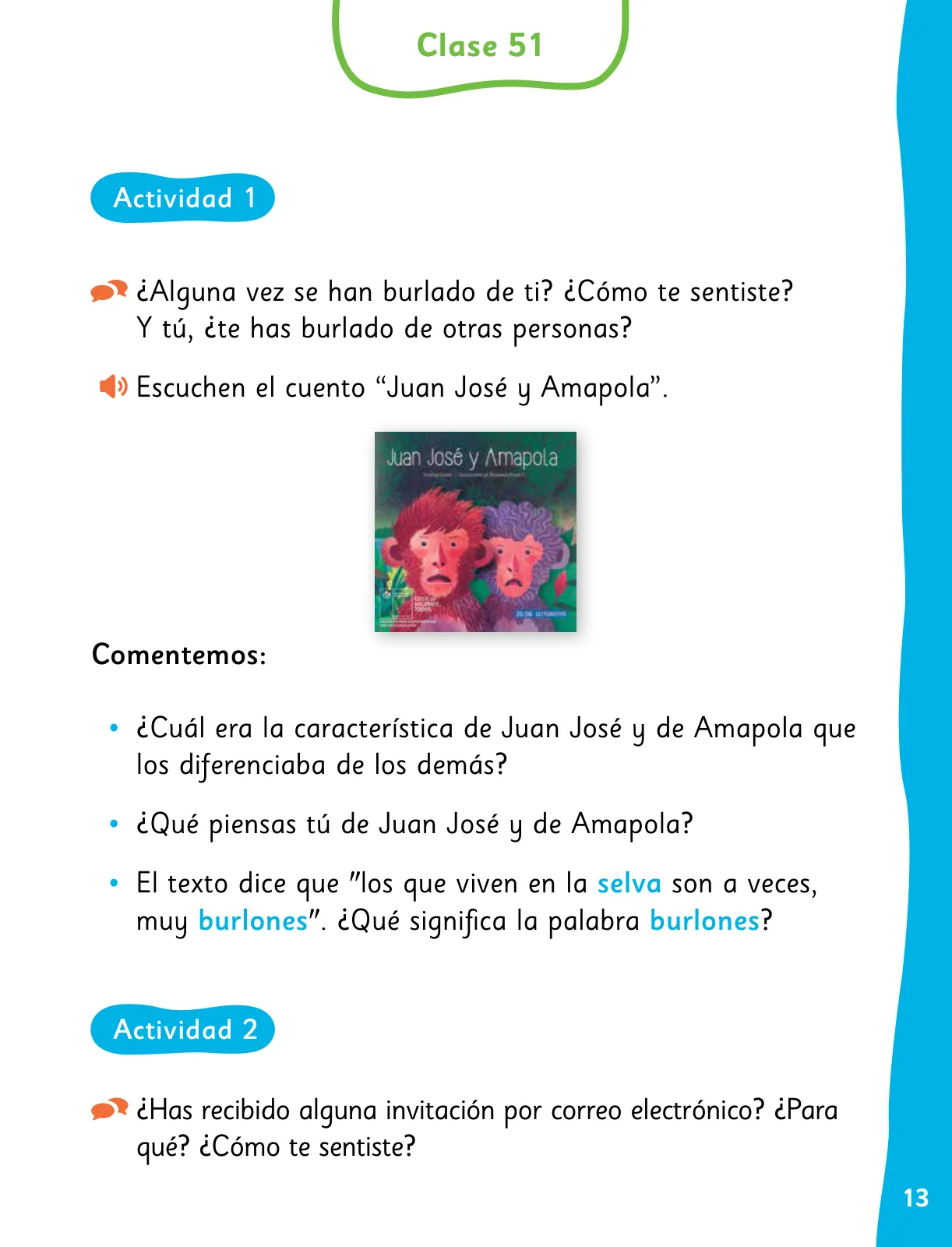 Página 16 de Lenguaje y Comunicación – Primero Básico | Texto del Estudiante MINEDUC – Descargar PDF · 2024