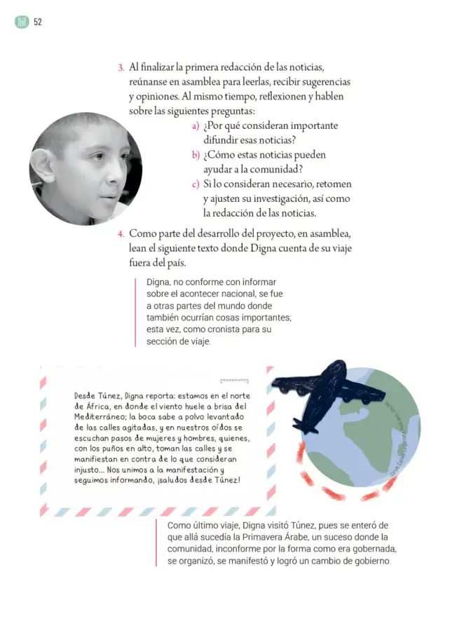 Página 55 de Proyectos Comunitarios. Libro de Educación Primaria Grado 5° Ciclo Escolar 2025 - 2026