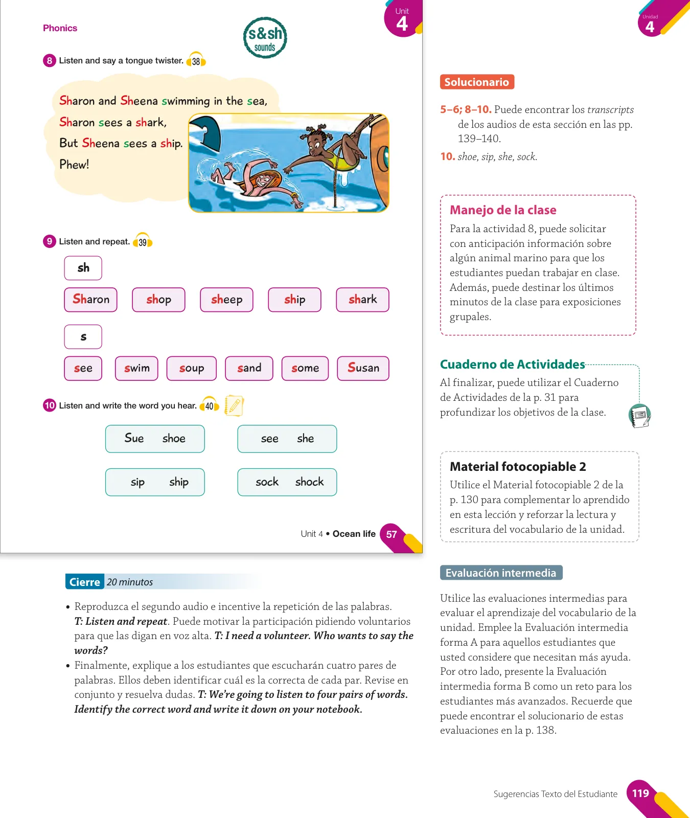 Página 121 de Inglés – Quinto Básico | Texto del Estudiante MINEDUC – Descargar PDF · 2024