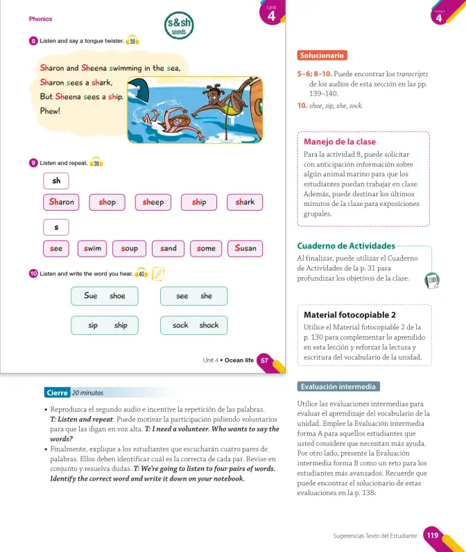 Página 121 de Inglés – Quinto Básico | Texto del Estudiante MINEDUC – Descargar PDF · 2024