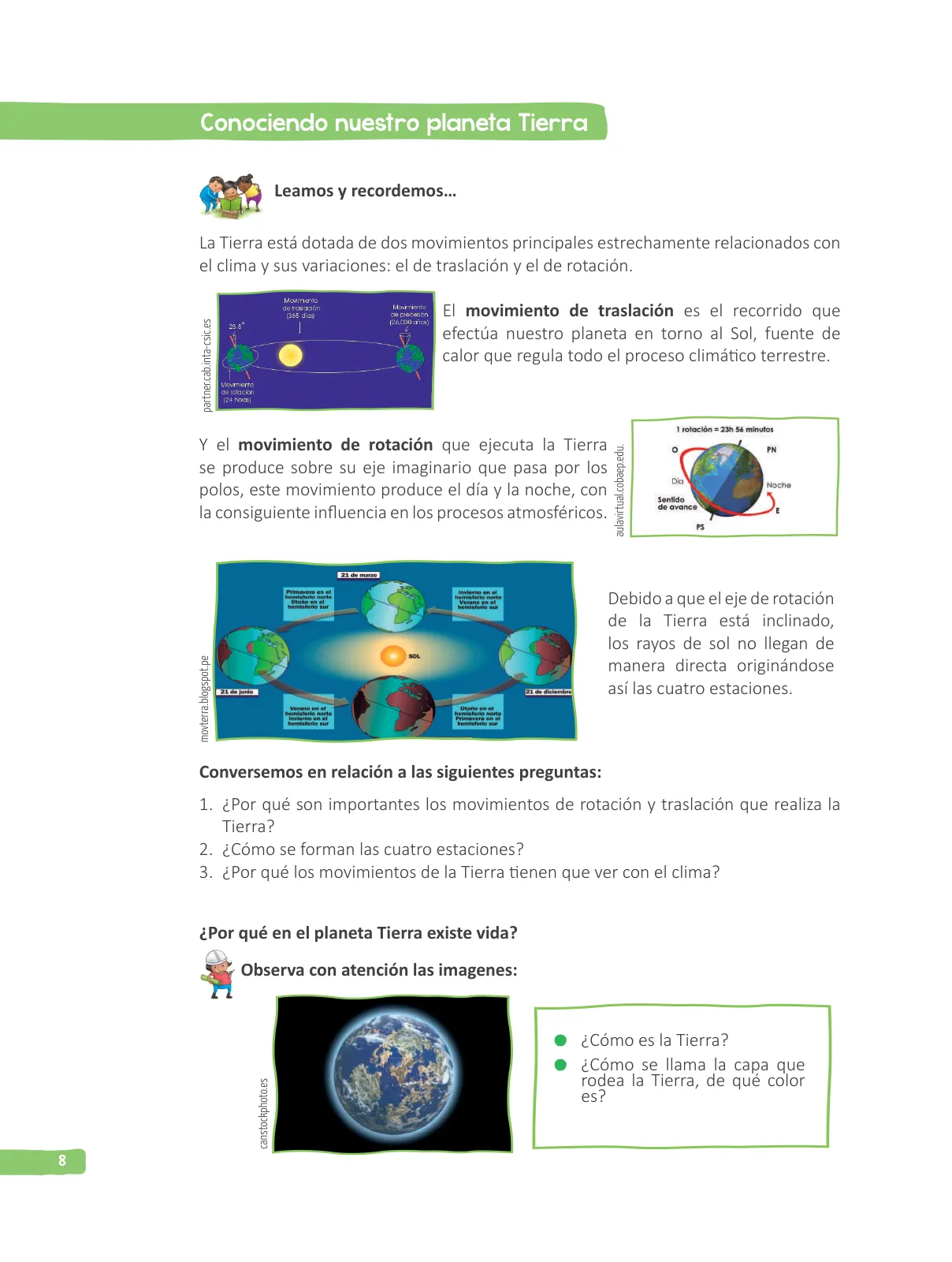 Página 10 de Guía de Educación Ambiental para el Desarrollo Sostenible : EsVi Espacio de Vida IV Ciclo. Estudiantes de 3o. y 4o. grado de Educación Primaria · 2017