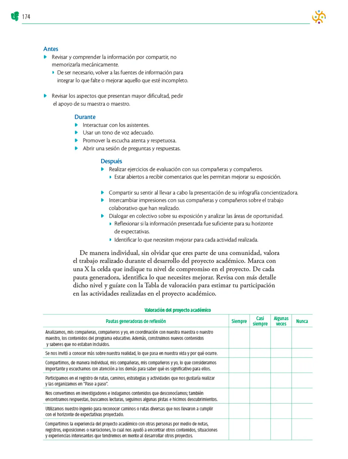 Miniatura página 175 de Colección Nanahuatzin. Nuestro libro de Proyectos. Tomo I.   Libro de Educación Telesecundaria Grado 3°  Ciclo Escolar 2025 - 2026