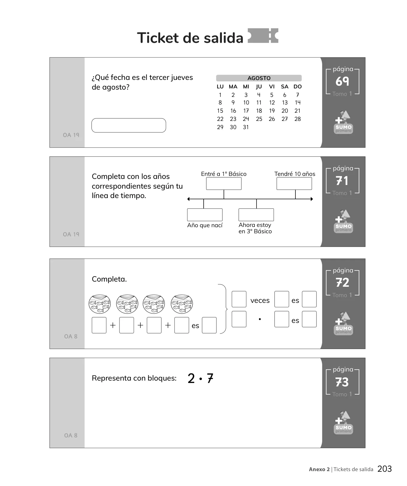 Miniatura página 205 de Sumo Primero – Tercero Básico | Texto del Estudiante MINEDUC – Descargar PDF · 2024