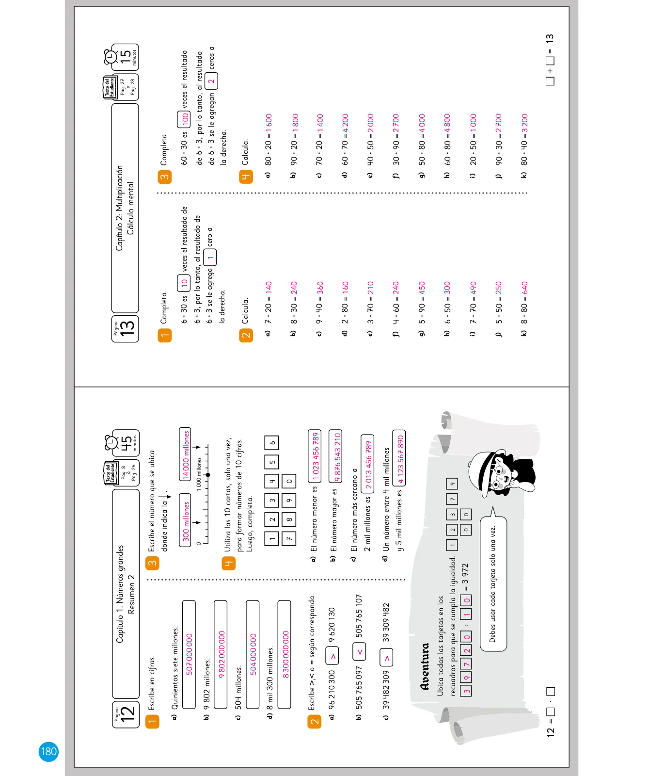 Página 182 de Sumo Primero – Quinto Básico | Texto del Estudiante MINEDUC – Descargar PDF · 2024