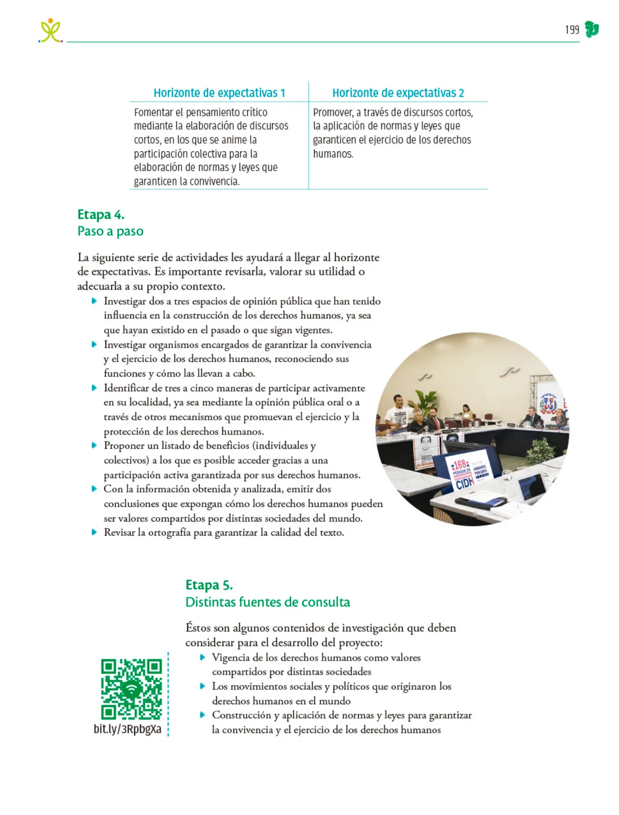 Miniatura página 200 de Colección Ximhai. Nuestro libro de Proyectos.  Tomo III.  Libro de Educación Telesecundaria Grado 1°  Ciclo Escolar 2025 - 2026