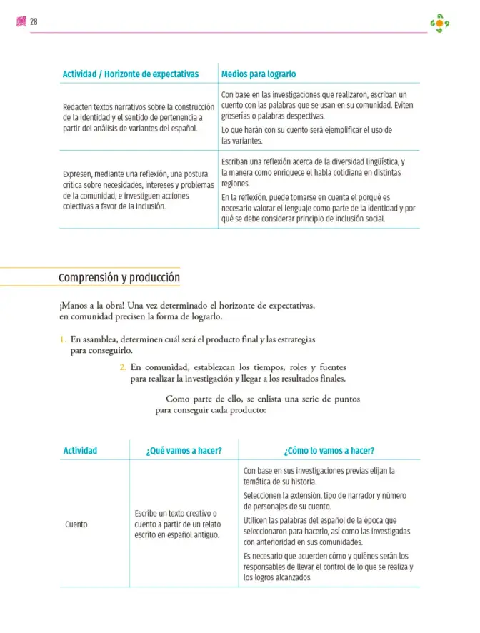 Página 29 de Colección Sk´asolil. Nuestro libro de proyectos. Libro de Educación Secundaria Grado 2° Ciclo Escolar 2025 - 2026