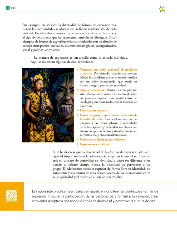Página 191 de Colección Sk´asolil. De lo humano y lo comunitario. Libro de Educación Telesecundaria Grado 2° Ciclo Escolar 2025 - 2026