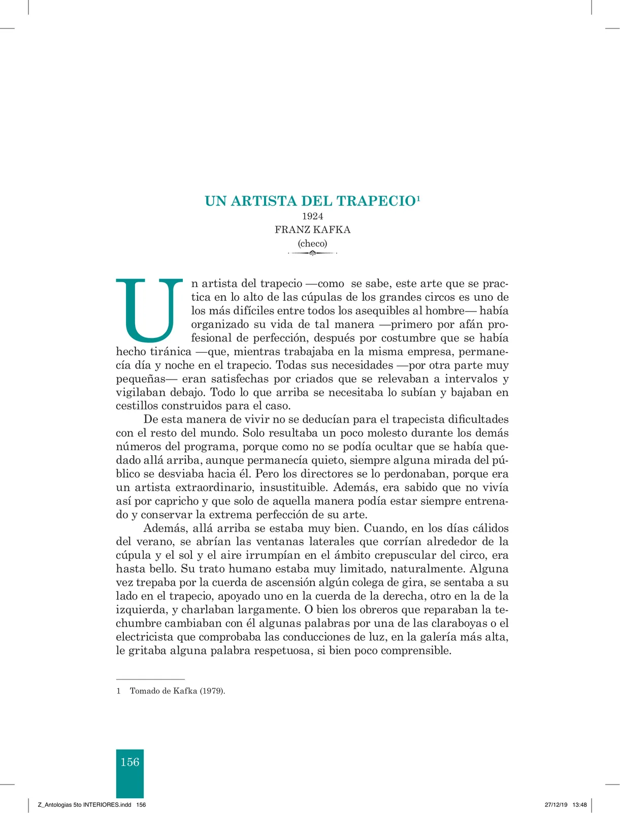 Página 158 de Antología literaria 5 · 2019