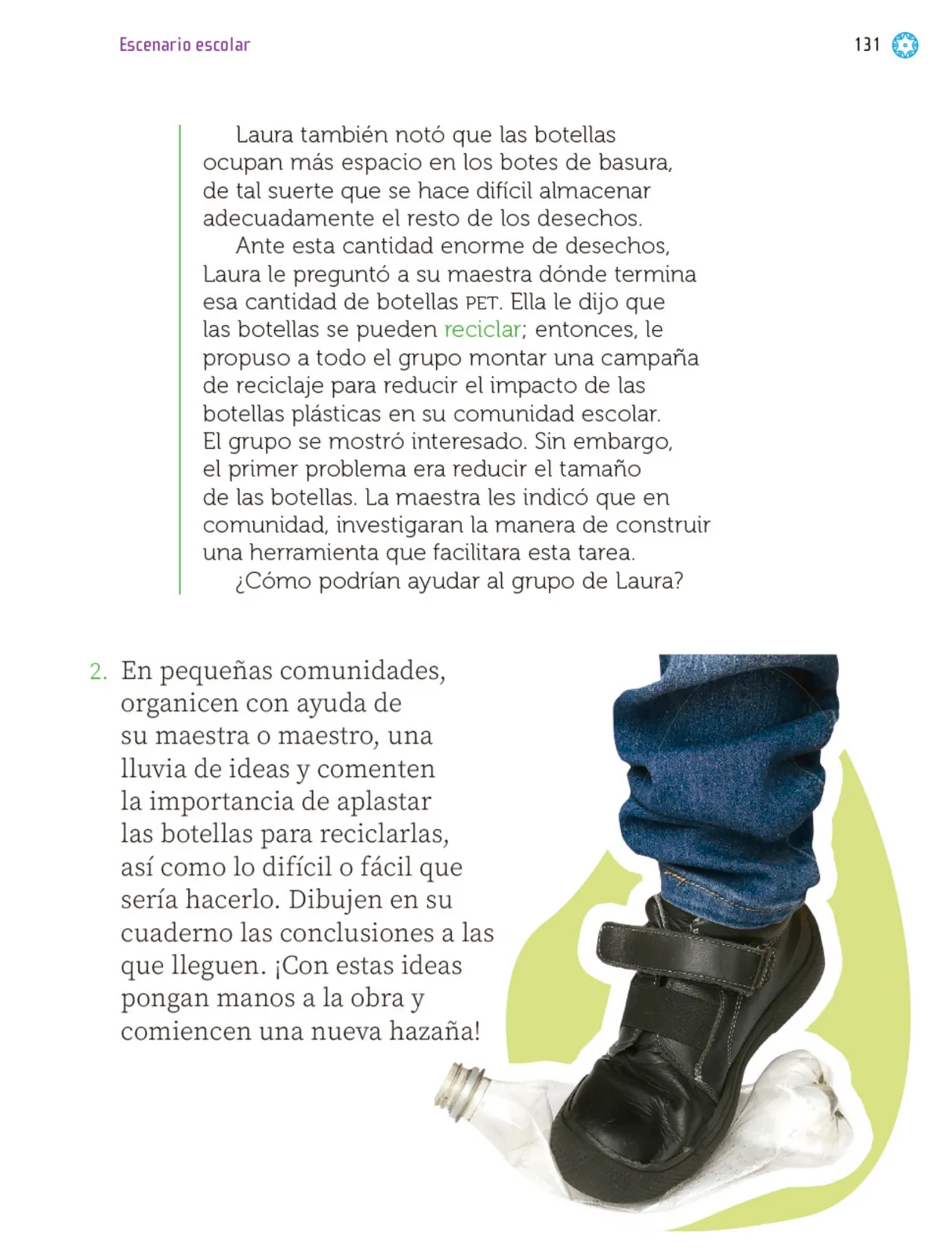 Página 134 de Proyectos Escolares. Libro de Educación Primaria Grado 2° Ciclo Escolar 2025 - 2026