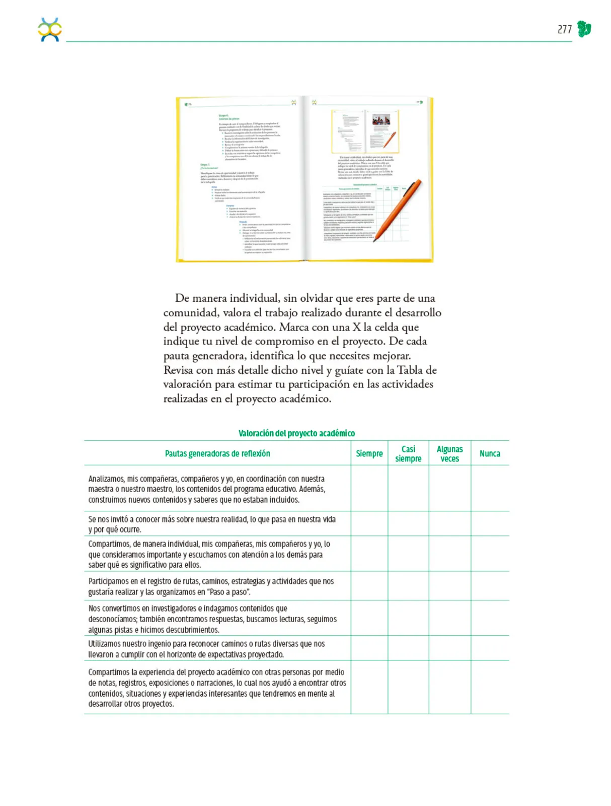Página 278 de Colección Nanahuatzin. Nuestro libro de Proyectos. Tomo I. Libro de Educación Telesecundaria Grado 3° Ciclo Escolar 2025 - 2026