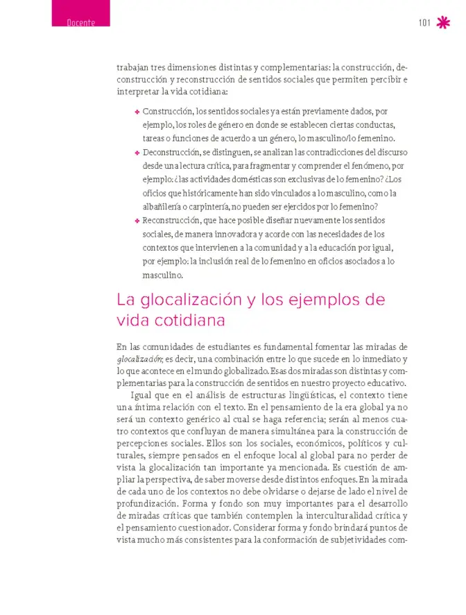 Página 102 de Un libro sin recetas para la maestra y el maestro. Fase 6. Libro de Educación Secundaria Grado 1°, 2°, 3° Ciclo Escolar 2025 - 2026
