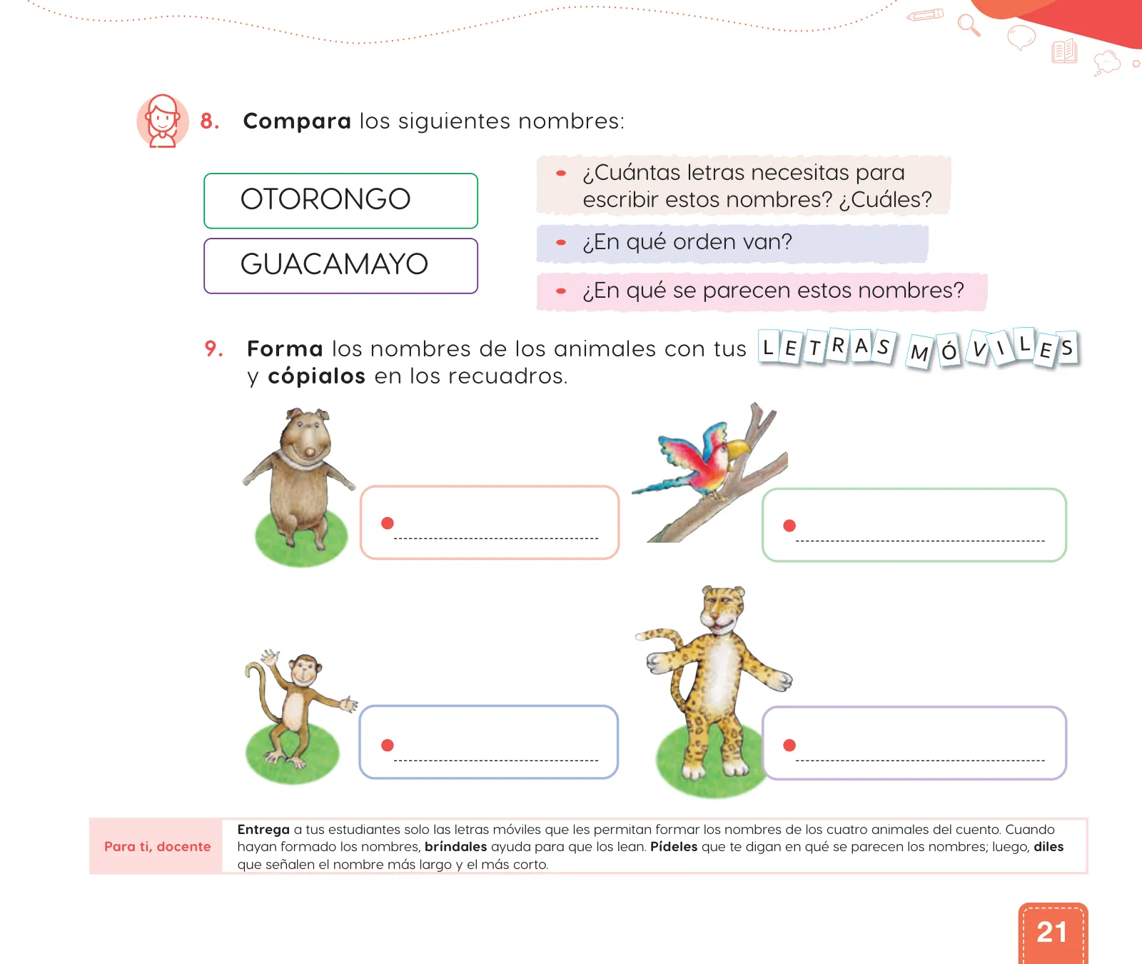 Miniatura página 23 de Cuadernillo de Comunicación 1, primer grado de Primaria · 2023