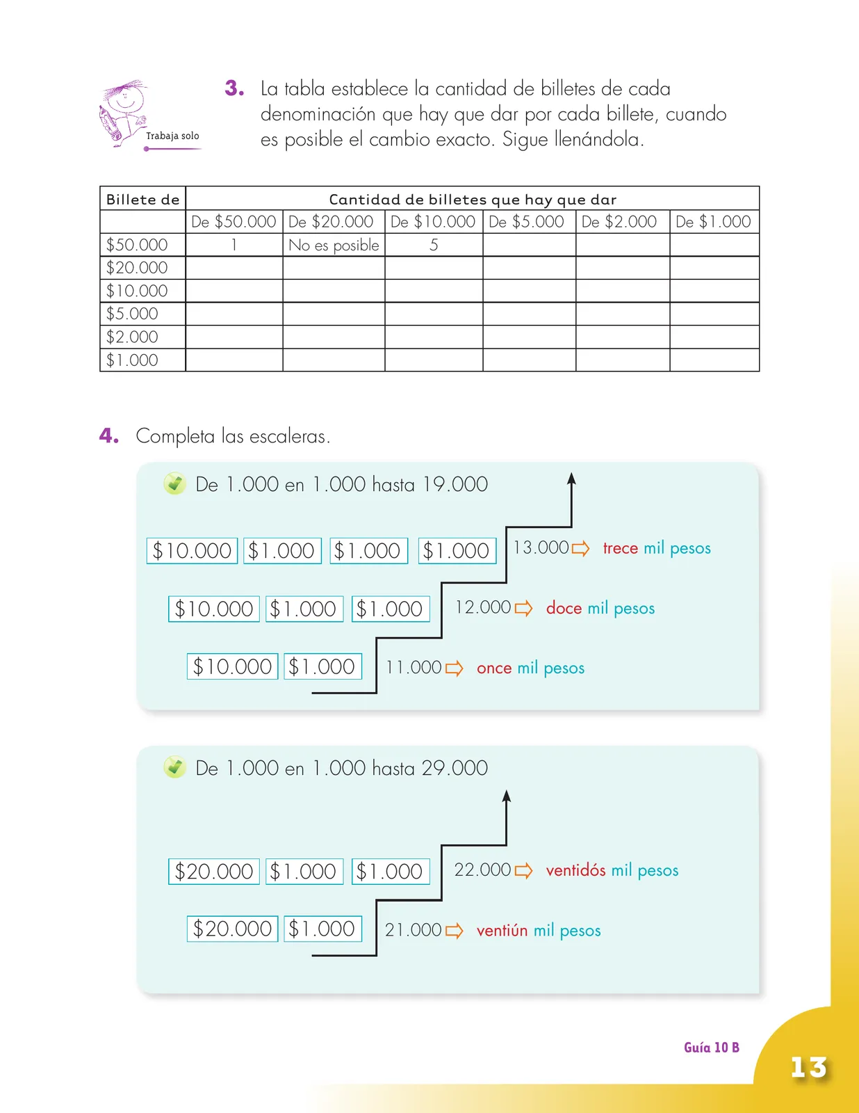 Página 13 de Matematica 3° · Cartilla 02